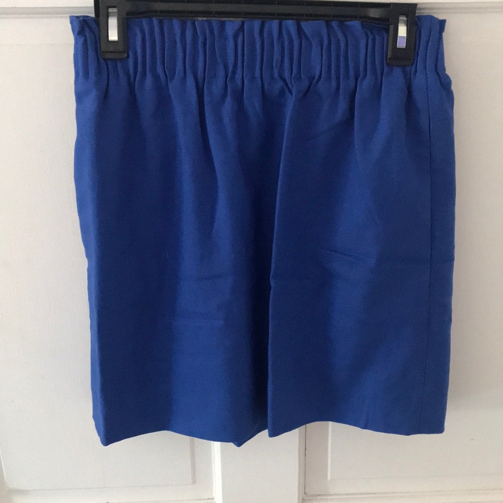 JCrew Linen Elastic Band Skirt